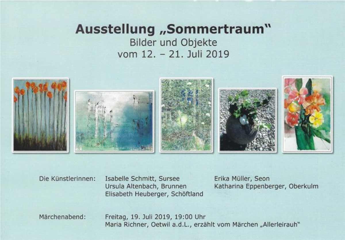 Ursula Altenbach - Biko - Art exhibition "Sommertraum"