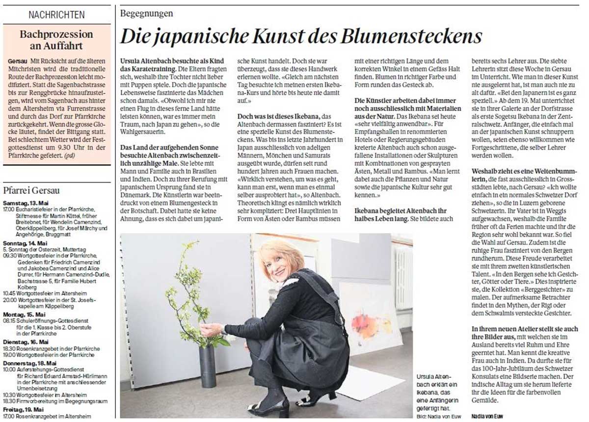 Ursula Altenbach - The Japanese art of flower arranging
